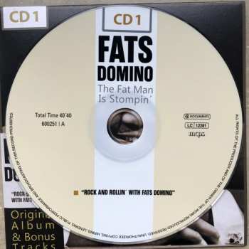10CD/Set di cofanetti Fats Domino: The Fat Man Is Stompin'