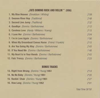 10CD/Set di cofanetti Fats Domino: The Fat Man Is Stompin'