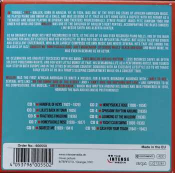 10CD/Set di cofanetti Fats Waller: Fats Waller (Milestones Of A Jazz Legend 1922–1942)
