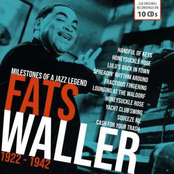 10CD/Set di cofanetti Fats Waller: Fats Waller (Milestones Of A Jazz Legend 1922–1942)