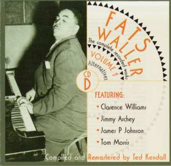 4CD Fats Waller: The Complete Recorded Works, Vol. 1 Messin' Around With The Blues