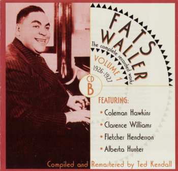 4CD Fats Waller: The Complete Recorded Works, Vol. 1 Messin' Around With The Blues