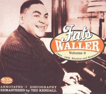 4CD Fats Waller: The Complete Recorded Works, Vol. 3 - Rhythm And Romance
