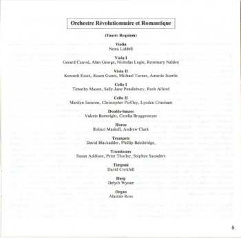 CD John Eliot Gardiner: Faure: Requiem / Debussy: Trois Chansons De Charle