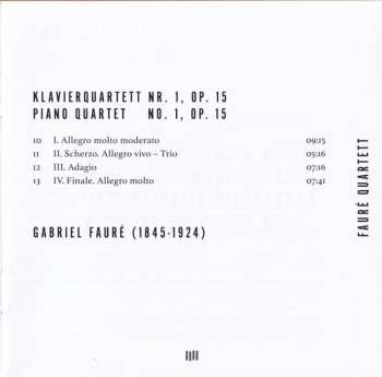 CD Fauré Quartett: Fauré Quartett