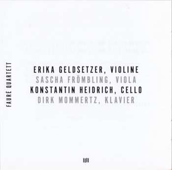 CD Fauré Quartett: Fauré Quartett