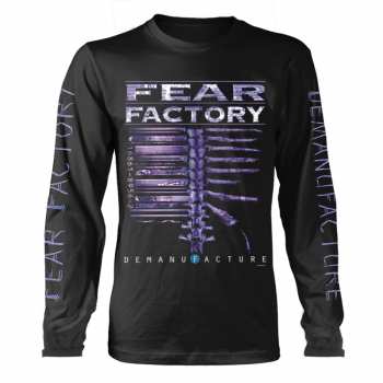 Merch Fear Factory: Maglietta a maniche lunghe Demanufacture Classic