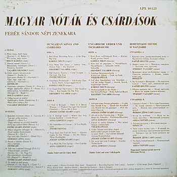 LP Fehér Sándor Népi Zenekara: Hungarian Songs & Csárdáses