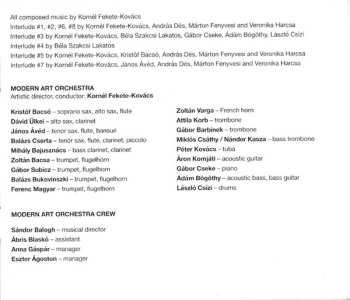 CD Modern Art Orchestra: Foundations: Yamas And Niyamas