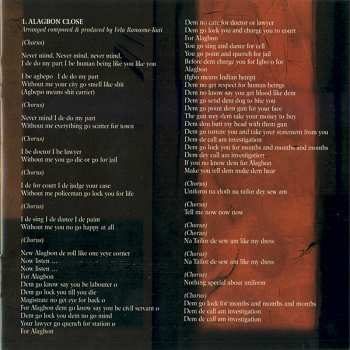 CD Fela Kuti: Alagbon Close/Why Black Man Dey Suffer