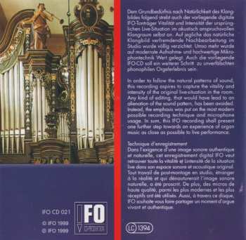 CD Felix Hell: Orgelmusik Aus St. Justinus
