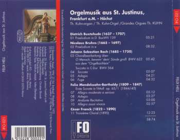 CD Felix Hell: Orgelmusik Aus St. Justinus