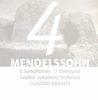 4CD/Set di cofanetti The London Symphony Orchestra: 5 Symphonies, 7 Overtures