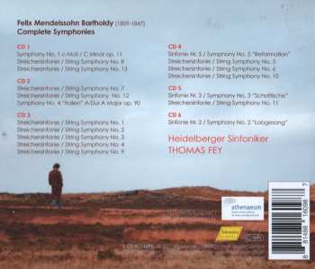 6CD Felix Mendelssohn-Bartholdy: Complete Symphonies