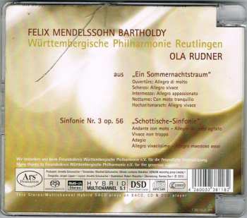 SACD Felix Mendelssohn-Bartholdy: „Ein Sommernachtstraum" • Sinfonie Nr. 3 „Schottische"