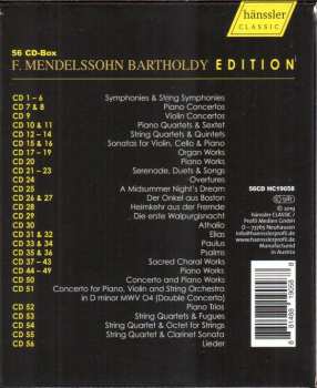 56CD/Set di cofanetti Felix Mendelssohn-Bartholdy: Felix Mendelssohn Bartholdy Edition