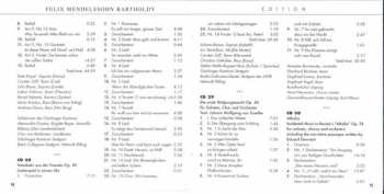 56CD/Set di cofanetti Felix Mendelssohn-Bartholdy: Felix Mendelssohn Bartholdy Edition