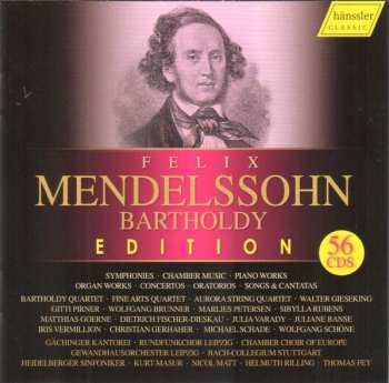 56CD/Set di cofanetti Felix Mendelssohn-Bartholdy: Felix Mendelssohn Bartholdy Edition
