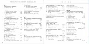 56CD/Set di cofanetti Felix Mendelssohn-Bartholdy: Felix Mendelssohn Bartholdy Edition