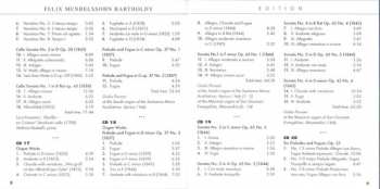 56CD/Set di cofanetti Felix Mendelssohn-Bartholdy: Felix Mendelssohn Bartholdy Edition