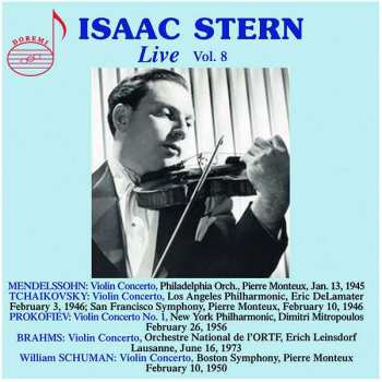 2CD Felix Mendelssohn-Bartholdy: Isaac Stern - Live Vol.8