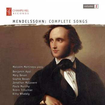 CD Felix Mendelssohn-Bartholdy: Complete Songs: Volume 2