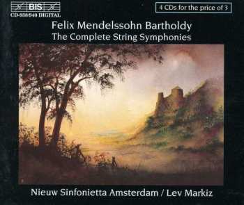 4CD Felix Mendelssohn-Bartholdy: Streichersymphonien Nr.1-12