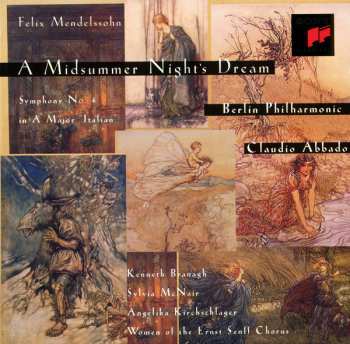CD Berliner Philharmoniker: A Midsummer Night's Dream / Symphony No. 4 In A Major "Italian"