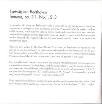 CD Ludwig van Beethoven: Klaviersonaten Opus 31