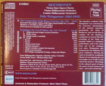 CD Wiener Philharmoniker: Symphony No. 9 "Choral" In D Minor, Op. 125 / The Consecration Of The House Overture, Op. 124