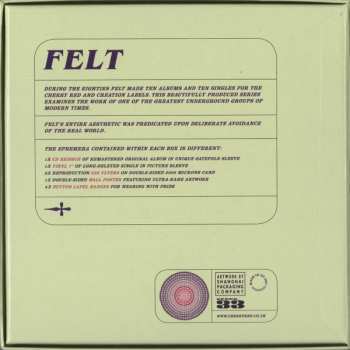 CD/SP/Set di cofanetti Felt: Poem Of The River LTD