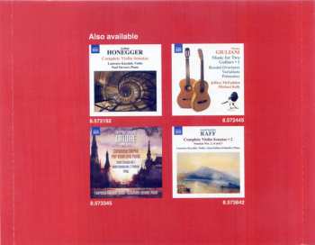 CD Ferdinand Rebay: Sonatas For Violin/Viola And Guitar