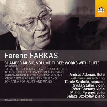 CD Miklós Perényi: Chamber Music, Volume Three: Works With Flute