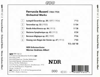CD Ferruccio Busoni: Orchestral Works