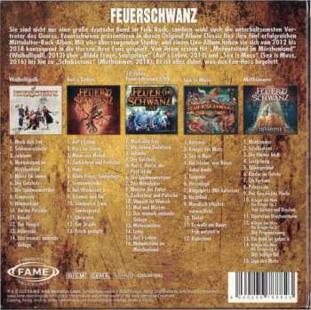 5CD/Set di cofanetti Feuerschwanz: Original Album Classics