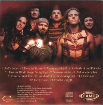 5CD/Set di cofanetti Feuerschwanz: Original Album Classics