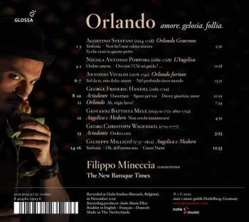 CD Filippo Mineccia: Orlando (Amore. Gelosia. Follia.)