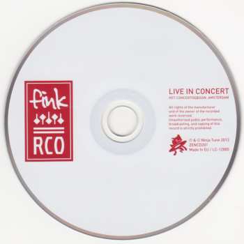 CD Concertgebouworkest: Fink Meets The Royal Concertgebouw Orchestra