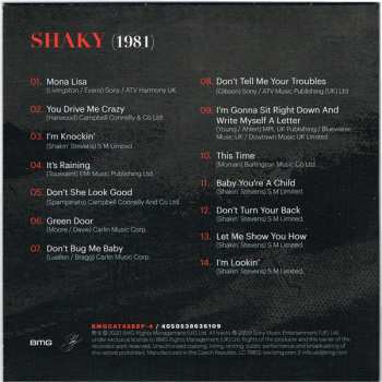 19CD/Set di cofanetti Shakin' Stevens: Fire In The Blood - The Definitive Collection LTD | DLX