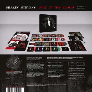 19CD/Set di cofanetti Shakin' Stevens: Fire In The Blood - The Definitive Collection LTD | DLX