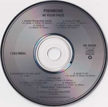 CD Fishbone: In Your Face