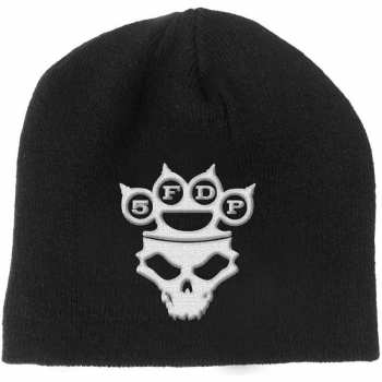 Merch Five Finger Death Punch: Berretto Knuckle-duster Logo Five Finger Death Punch & Skull