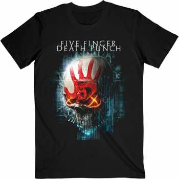 Merch Five Finger Death Punch: Maglietta Interface Skull 