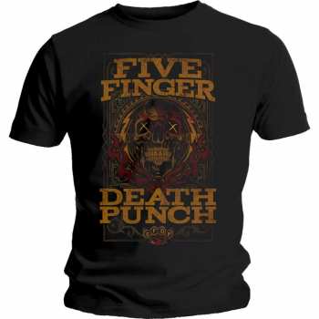 Merch Five Finger Death Punch: Maglietta Wanted 