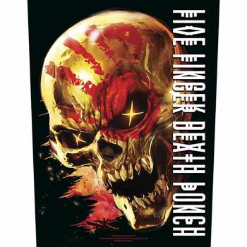 Merch Five Finger Death Punch: Applicazione sulla schiena And Justice For None 