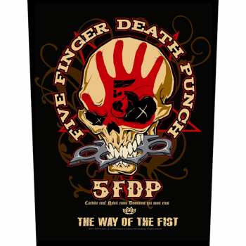 Merch Five Finger Death Punch: Applicazione sulla schiena Way Of The Fist 