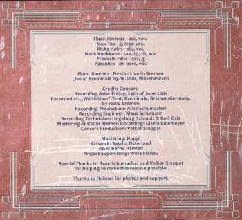 2CD Flaco Jimenez: Fiesta - Live In Bremen