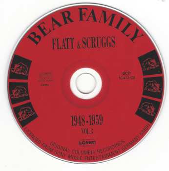 4CD/Set di cofanetti Flatt & Scruggs: 1948-1959