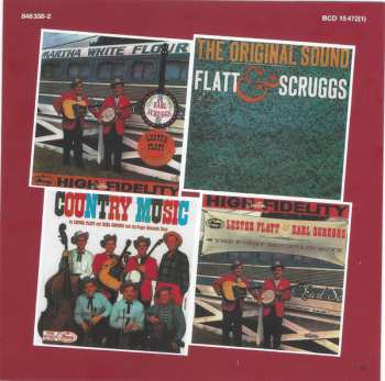 4CD/Set di cofanetti Flatt & Scruggs: 1948-1959
