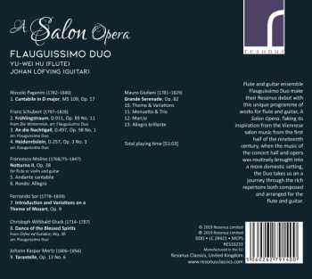 CD Flauguissimo Duo: A Salon Opera